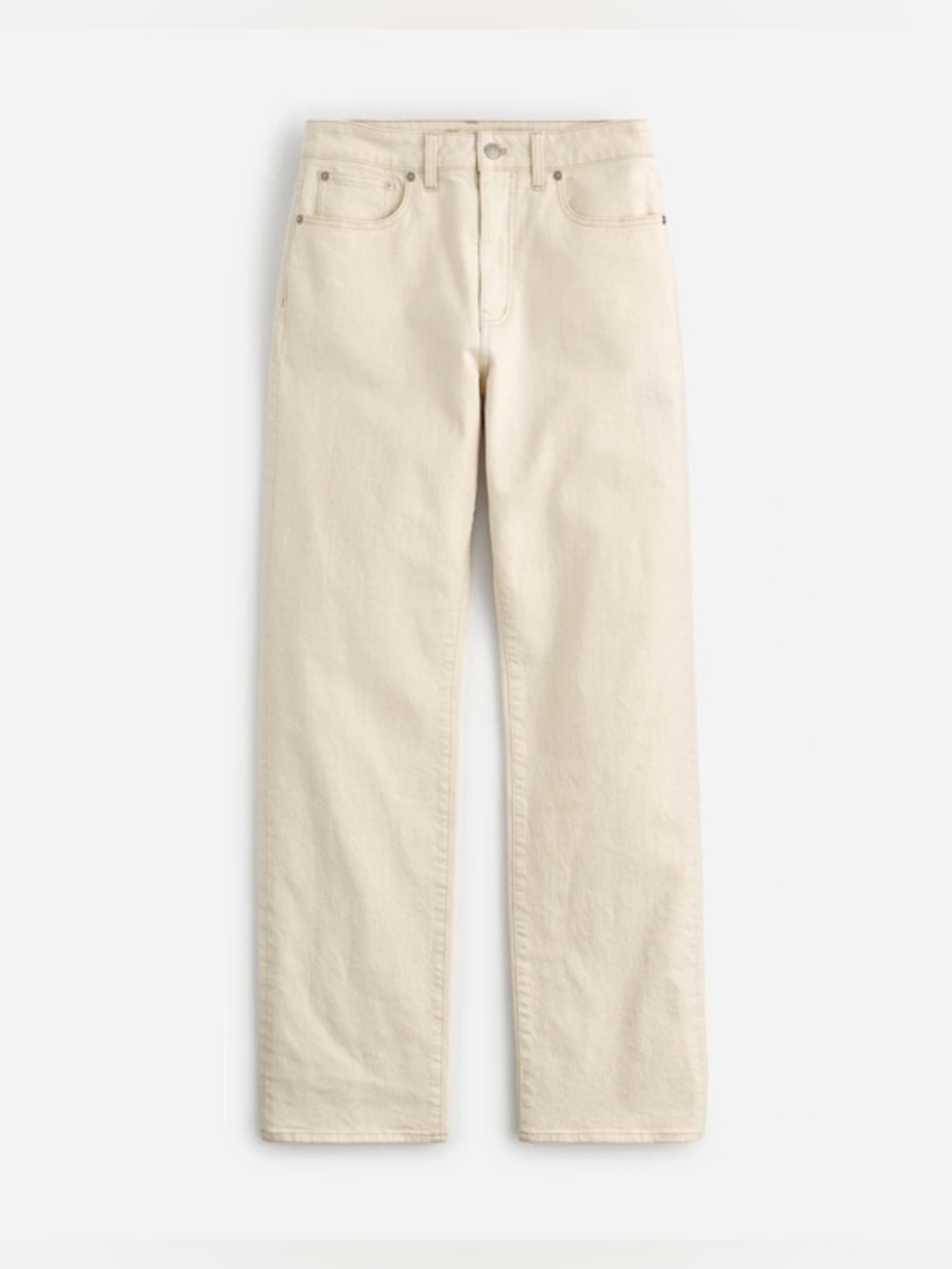 Madewell ‘Vintage Canvas’ Off White The Curvy ‘90s Straight Jean size 27 EUC - Picture 5 of 13